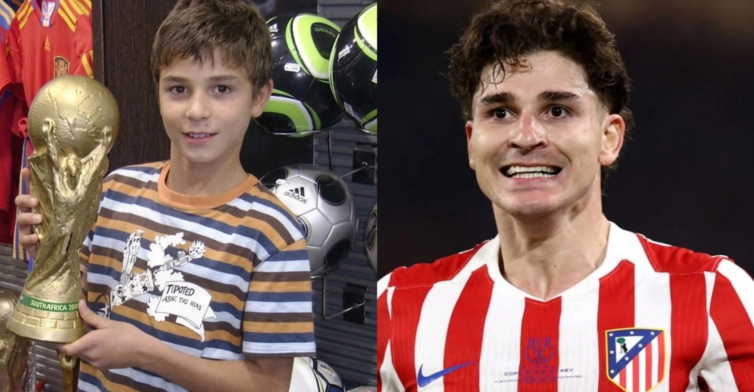julian alvarez before and after